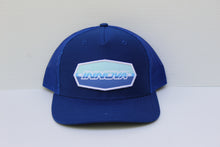 Load image into Gallery viewer, Innova - Striped Bar Patch Snapback Mesh Hat

