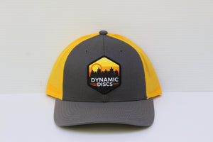 Dynamic Discs - Sunset Hex Snapback Mesh Hat
