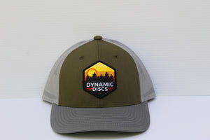 Dynamic Discs - Sunset Hex Snapback Mesh Hat